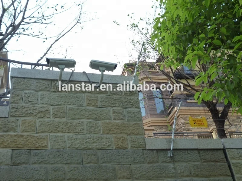 Perimeter Security Electric Fence Energizer Monitored High Voltage Security Electric Fence System with Touch Alarm Function