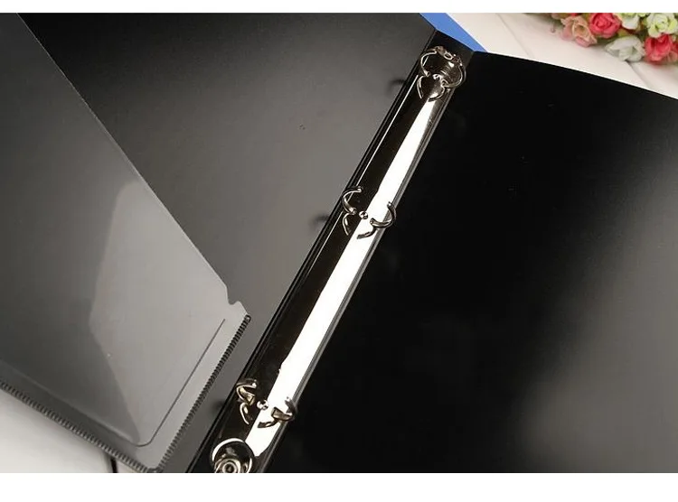 Supply metal 3 ring a5  binder mechanism  A5 paper office file folder  binder mechanism