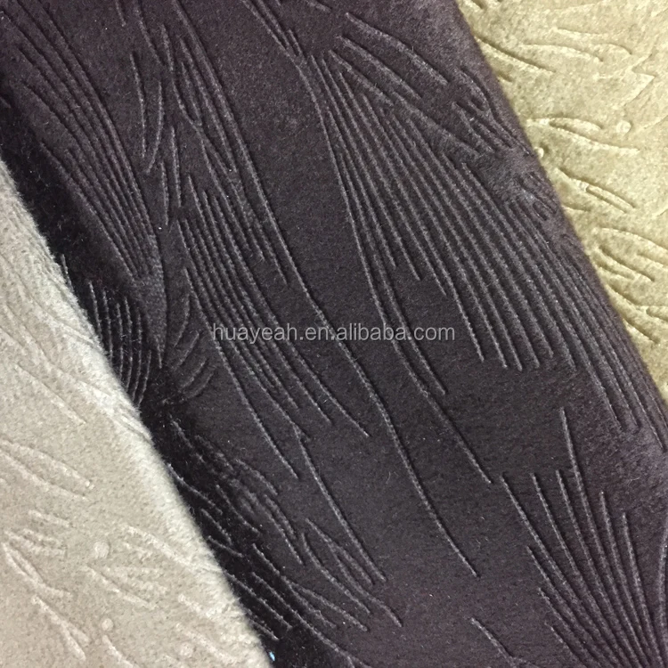 new fashion suede cheap upholstery embossed velvet fabric sofa upholstery