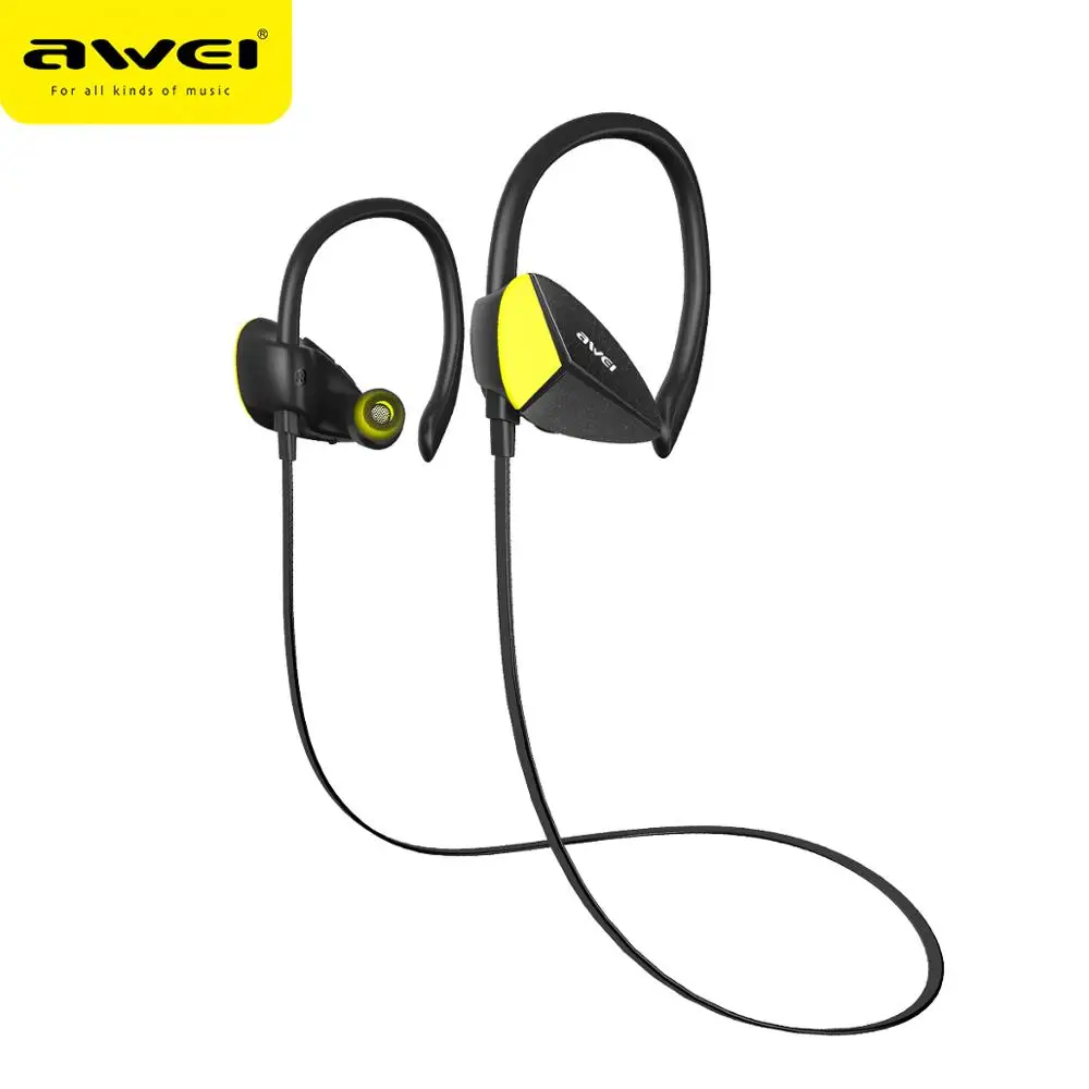 Awei A888BL оригинальный заводской IPX4 fone de ouvido bluetooth наушники earhook