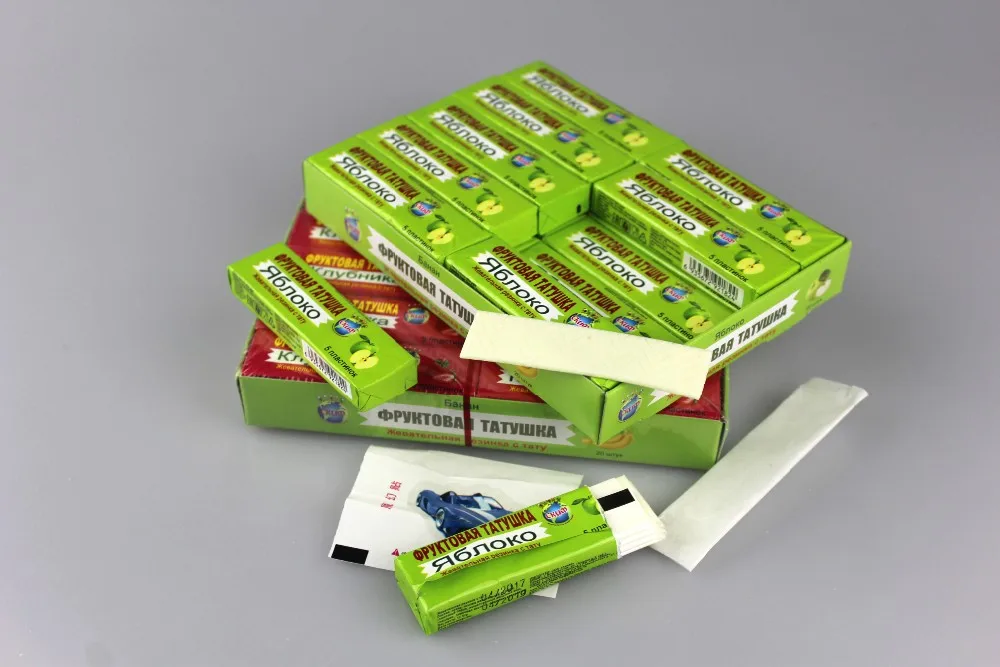  Пузырь/Жевательная резинка с татуировки бумаги