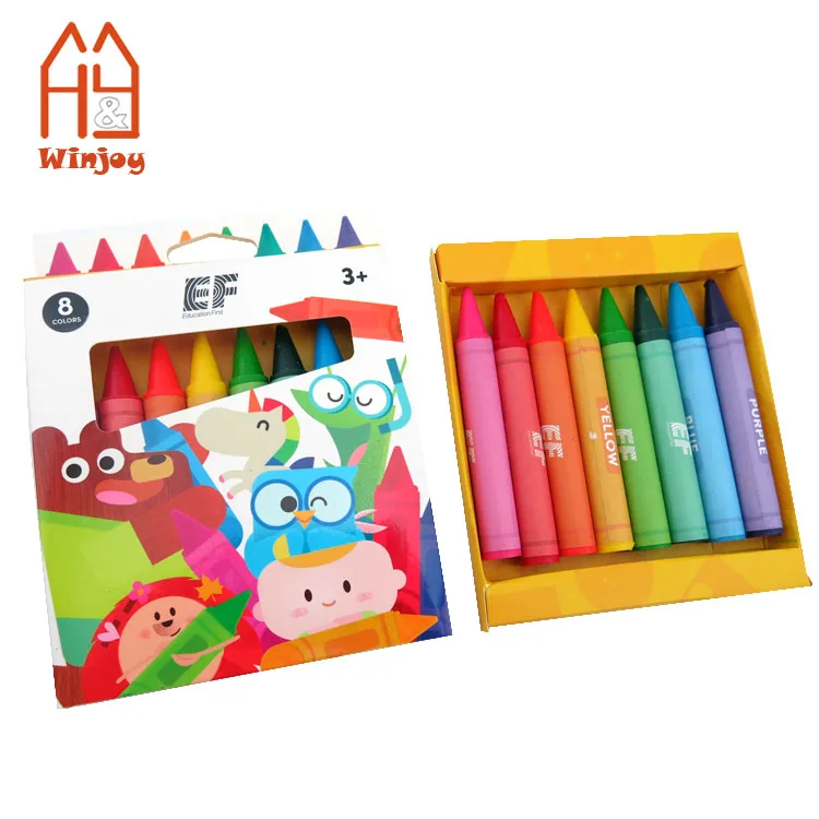 
 8 цветов Набор крупных карандашей для детей, индивидуальные нетоксичные карандаши для рисования.   (60761423994)