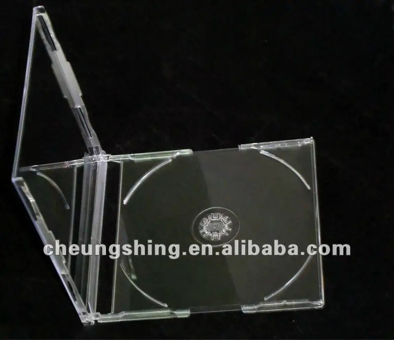 7mm Plastic single cd case
