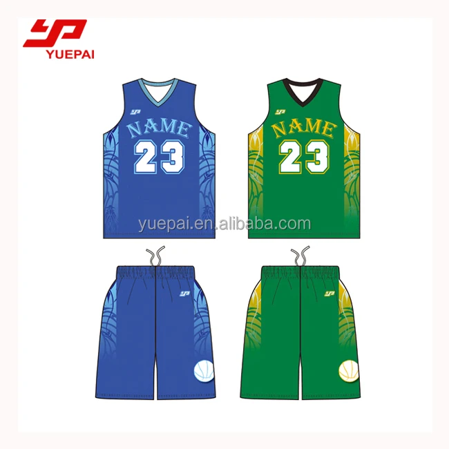 High quality sublimated basketball uniform wear sublimation custom latest basketball jersey design