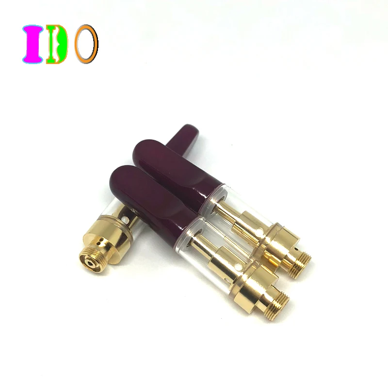  Керамический наконечник 0 5 мл емкость 1 фиолетовый картридж cbd с коннектором 510