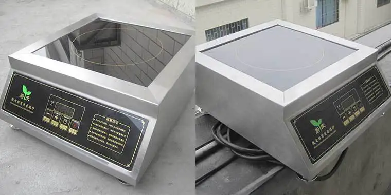 Индукционная электрическая плита с одной головкой 5 кВт