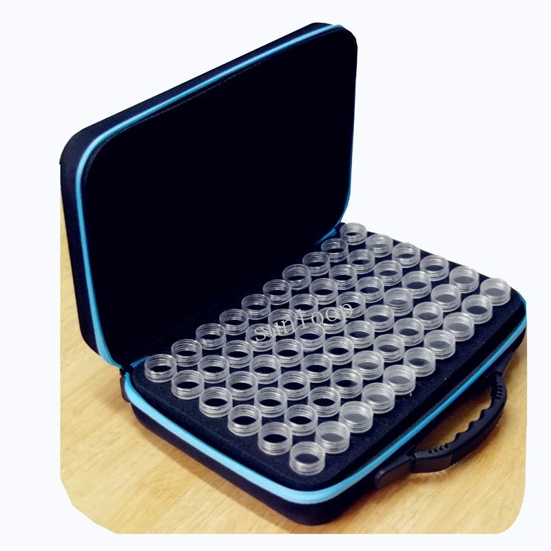 Diy алмазная живопись инструменты для хранения Бисер кейс 60 бутылок сумка переноски