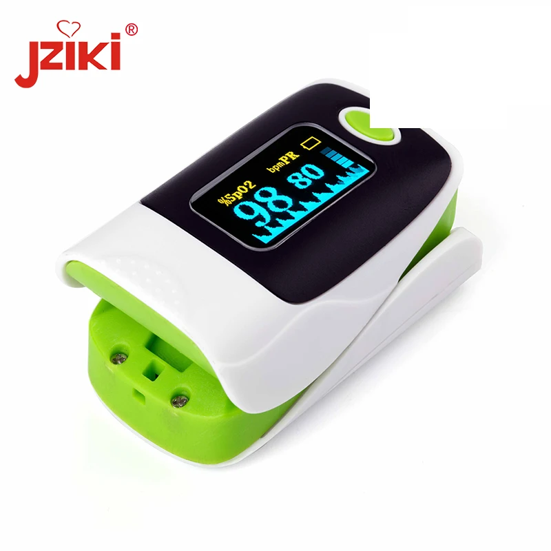 Medical Diagnostic OLED display fingertip pulse oximeter Handheld spo2 sensor