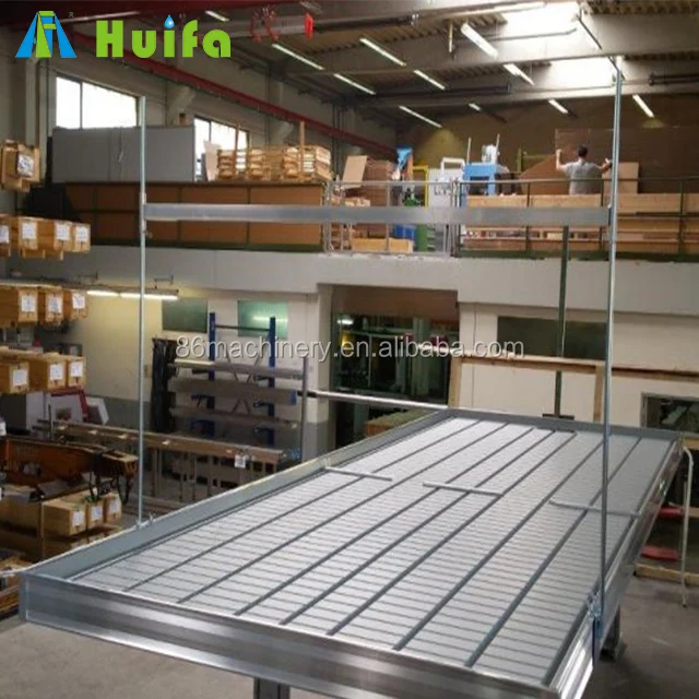 Horticultural Greenhouse Seedbed Planting Aquaponics Table
