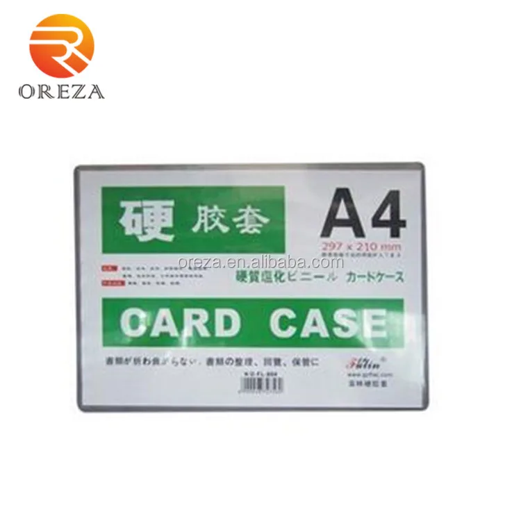 Clear pvc card holder