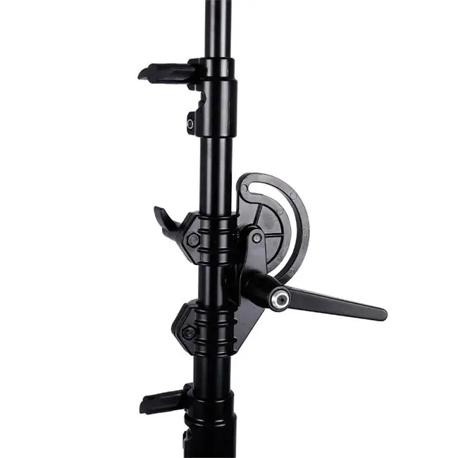 Photo Studio 2 in 1 Light Stand Boom Arm and Sandbag for Supporting Softbox Studio Flash for Video Portrait