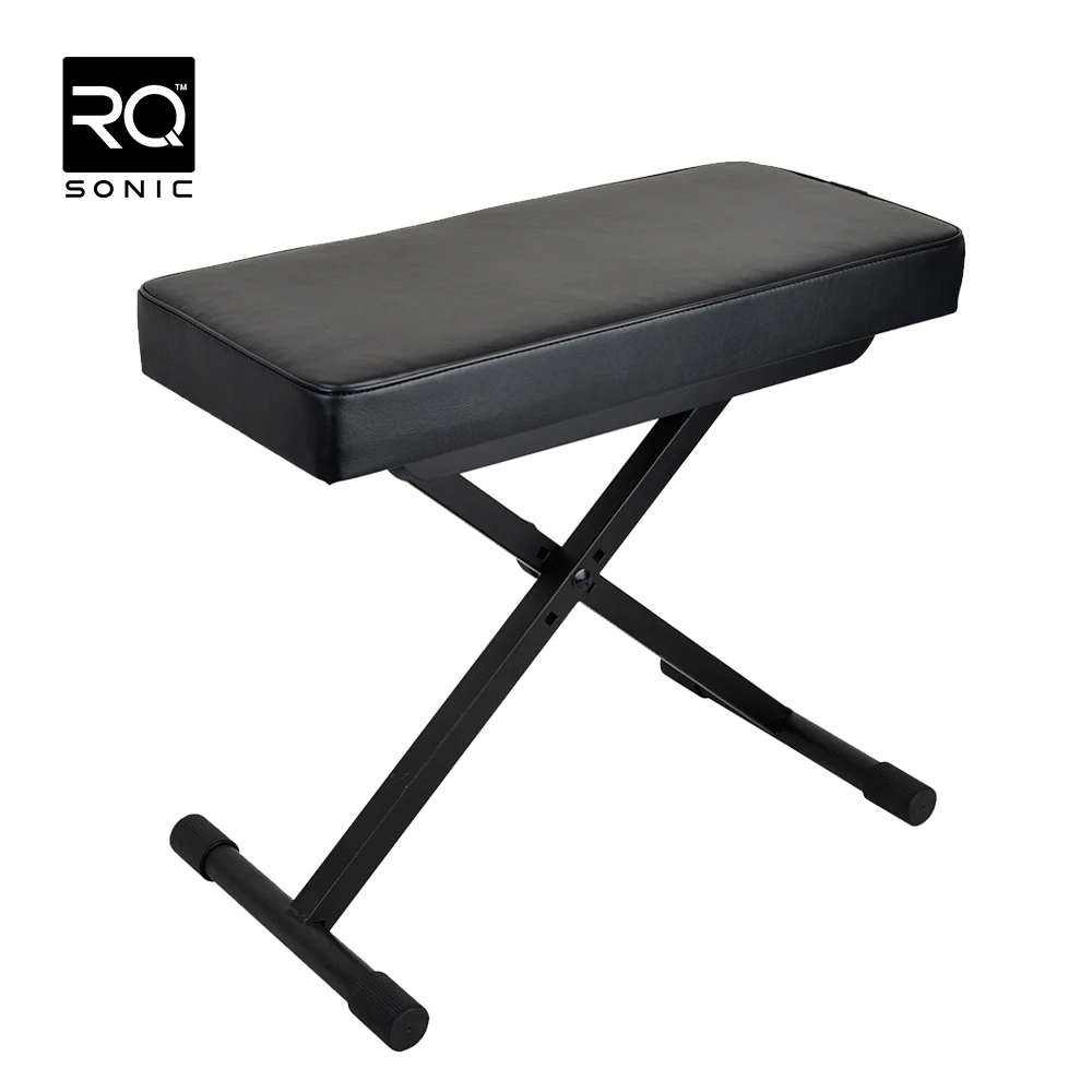 RQSONIC B07 Cheap Price Adjustable Modern Piano Bench Piano Stool