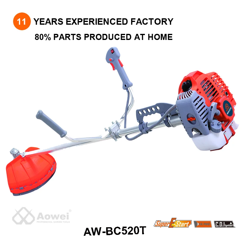 high quality hot type cheap price BC520 brush cutter 52cc