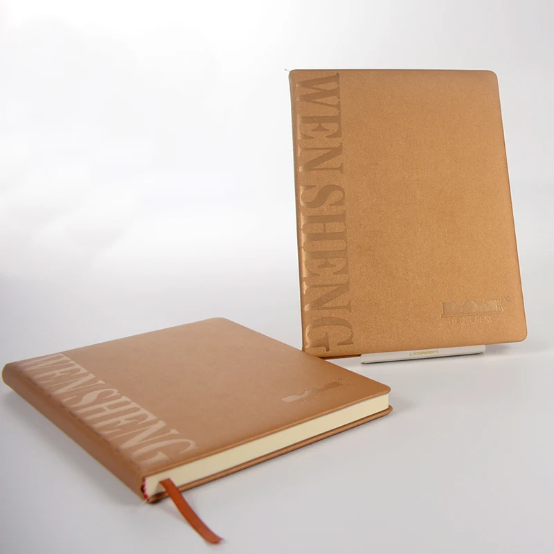 Пользовательский сверкающий журнал из искусственной кожи, мягкая на ощупь Обложка, текстовая книга с термотиснением, логотип, блокнот, услуги печати