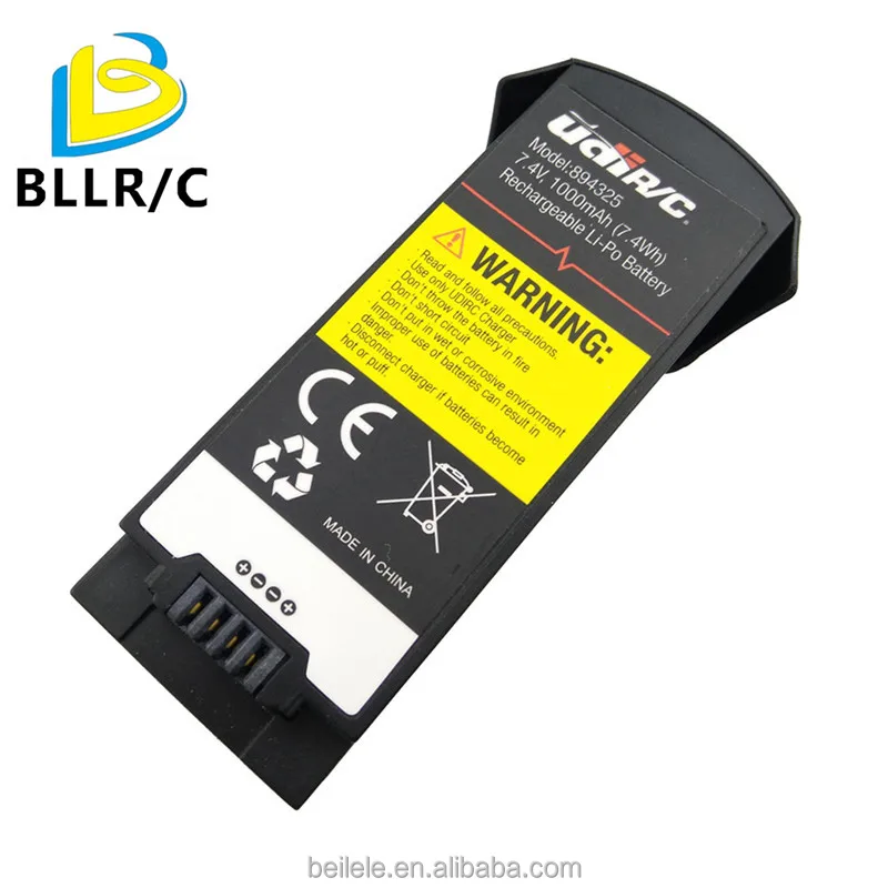 7.4V 1000mAh Lithium Battery for UDI U818A PLUS U945W U945C AA818 Quadcopter Drone Lipo Battery