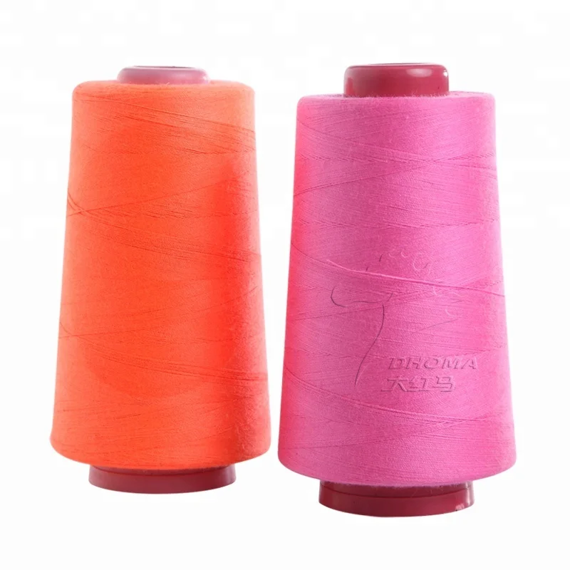 Eco-Friendly Feature polyester sewing thread 403 5000yards spun polyester thread