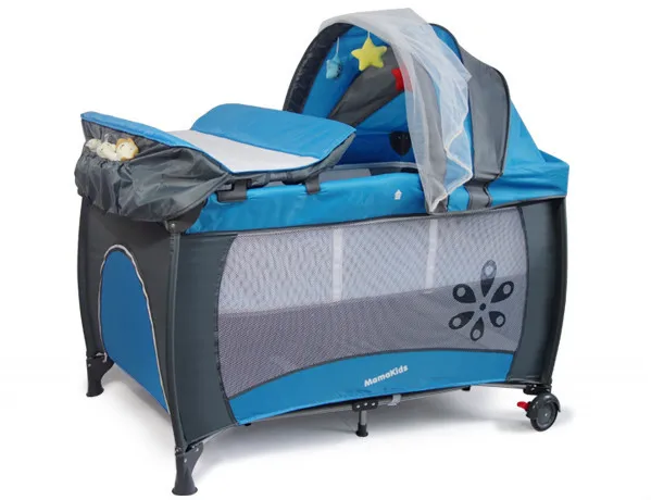 Mamakids S12-7 large playpen for babies, baby playpen mosquito net en certificate approval
