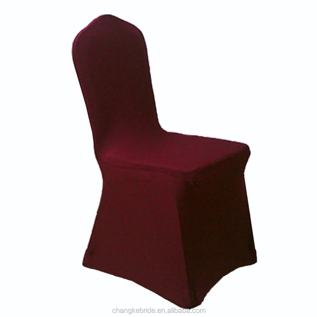2019 Spandex Plain Lycra Wedding Chair Cover For Banquet & Ceremony With Elasticity Many Colors Available