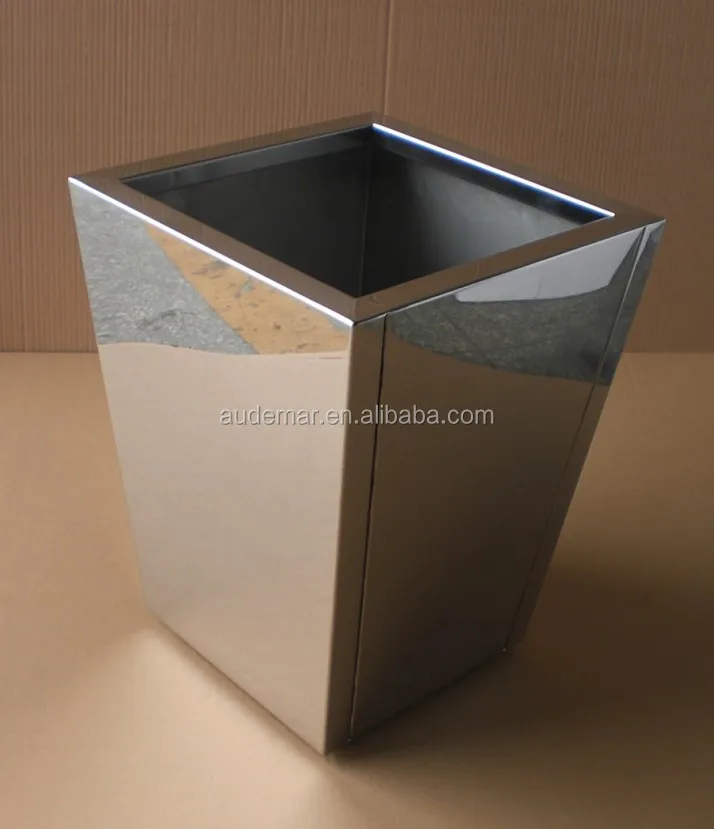 Stainless Steel 304 Polished Or Aluminum Planter Cheap Flower Pots, Large Stainless Steel Pots, Planter Metal Flower Pot