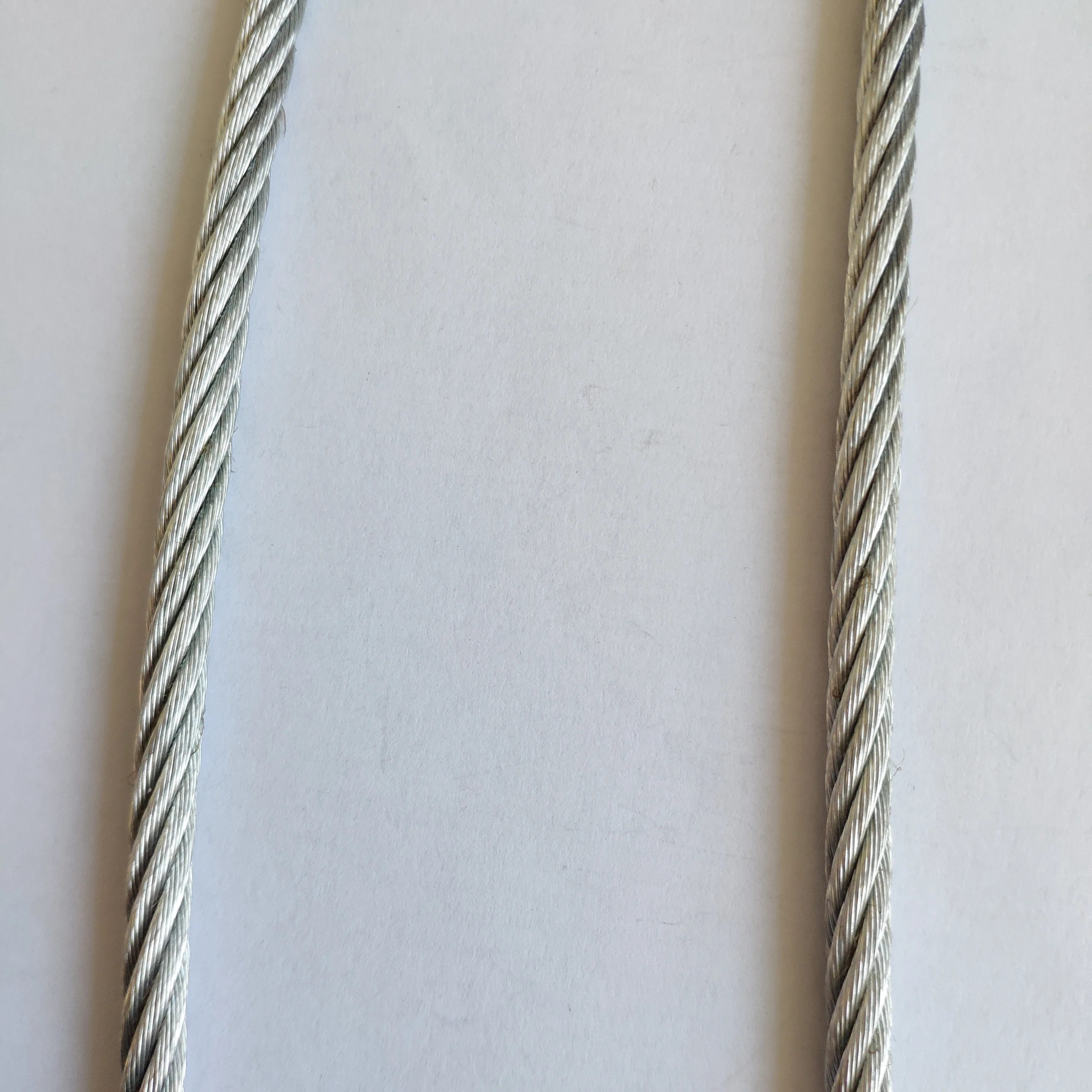 Wire Steel Rope DIN3055 Zinc Plated