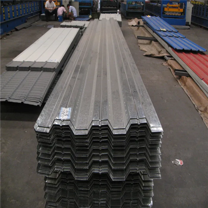 Cheap price Corrugated Galvanized steel floor decking sheet price