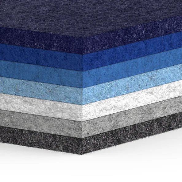 acoustic panel for office sound proof felt PET color felt