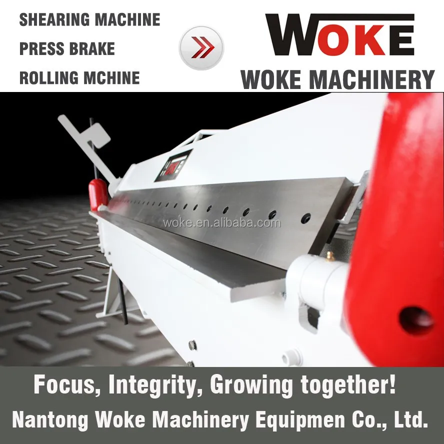 
Small hand bending machine, hand folding machine, hand operated press brake 