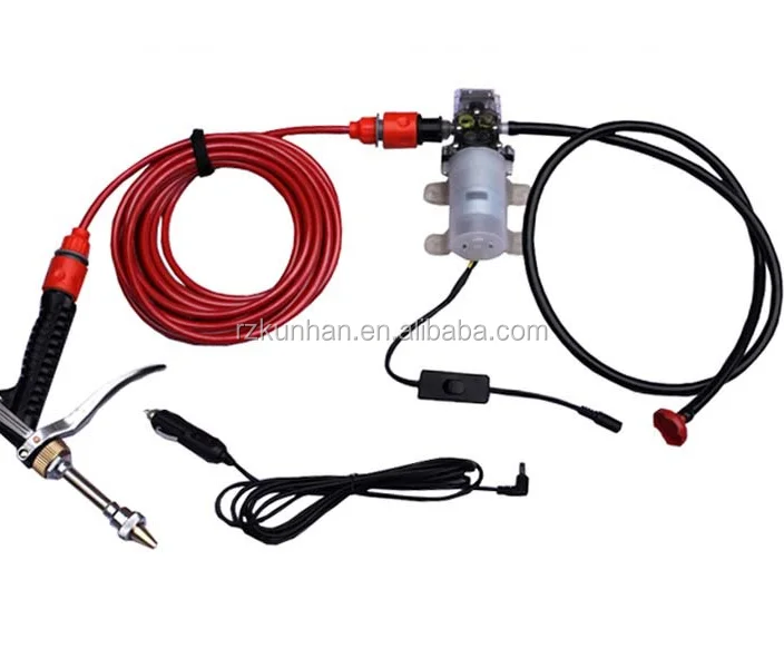 micro dc cheaper electric high pressure portable car washer 12v