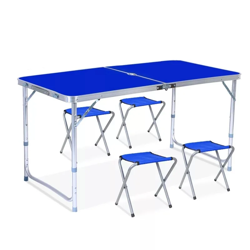 
Outdoor Aluminum Portable Folding Suitcase Camping Picnic Table 
