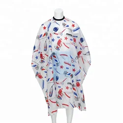 Индивидуальные накидки для макияжа, парикмахерский фартук, салонная накидка для стрижки волос