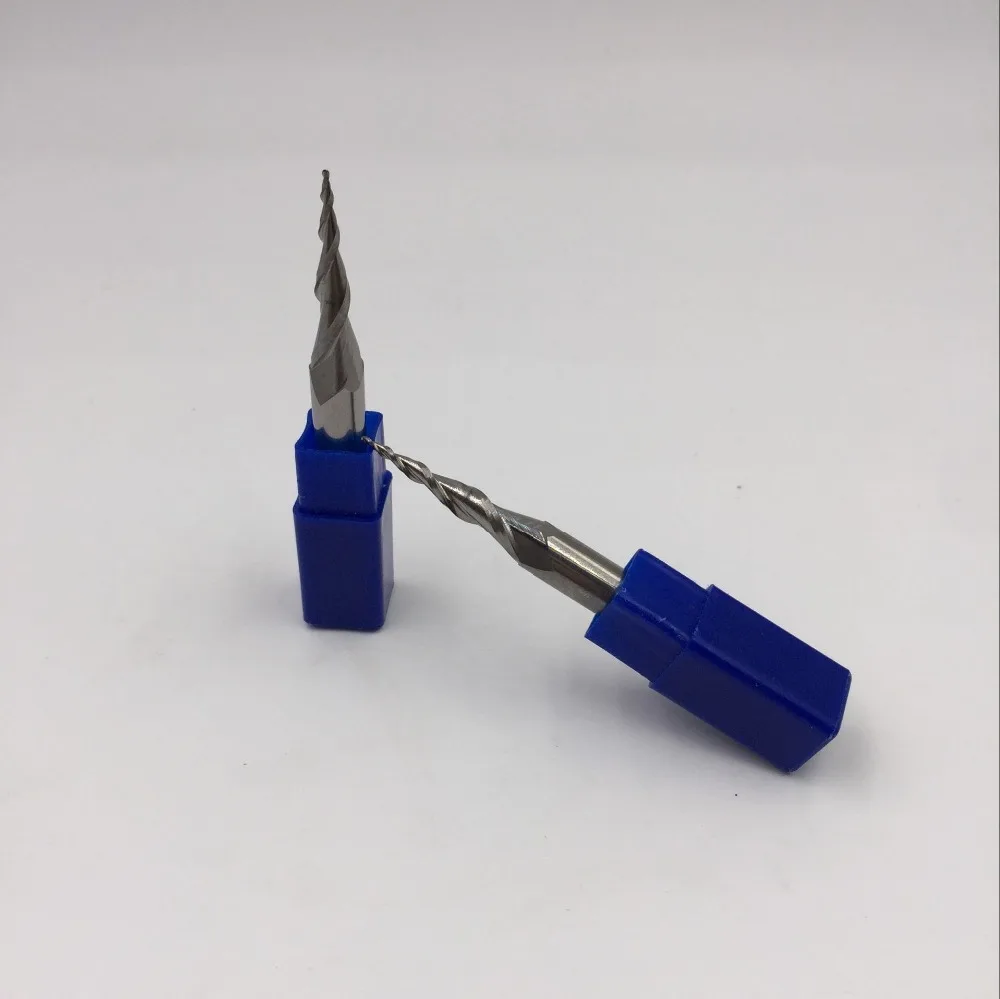 
double flutes slope ball nose bits for acrylic hardwood aluminum relief processing 