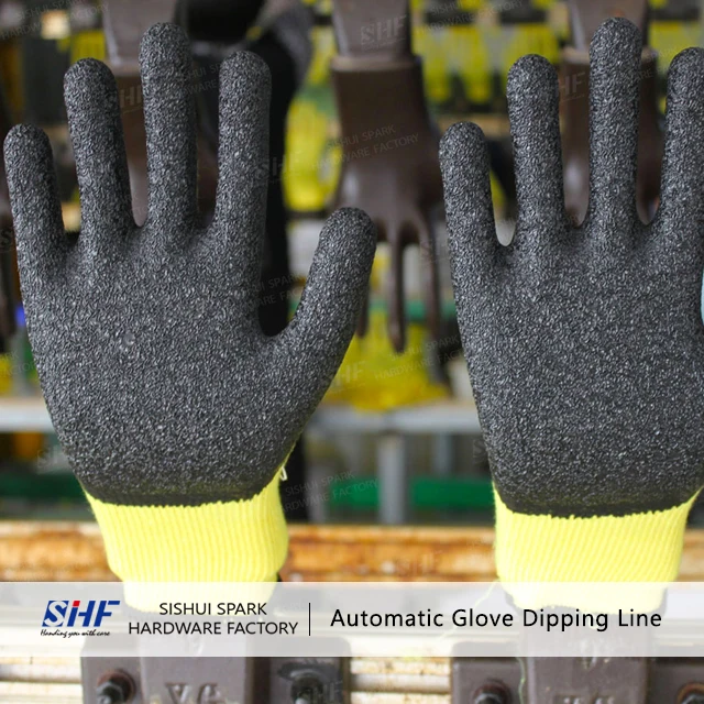 
NBR/NR Wrinkle Glove Dipping Production Line/Glove Coating Machine 