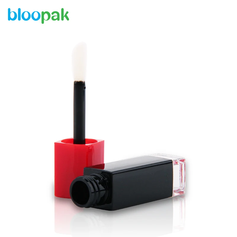  Высококачественный Контейнер для макияжа тюбик блеска губ индивидуальная упаковка пластиковый квадратный