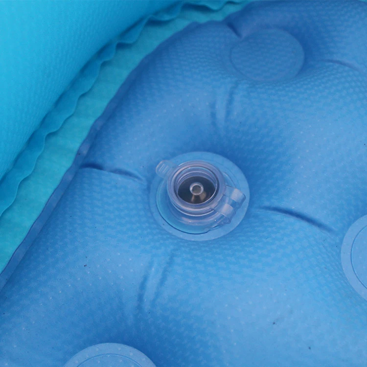 Blow Up Rectangular Kiddie Pool Small Inflatable Swimming Pool for Kids