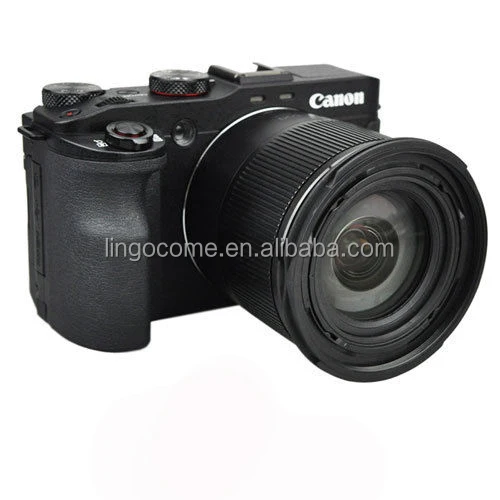 lens hood & Ring Replaces for Canon LH-DC100 FA-DC67B G3X SX60 SX50 SX40 SX530 G3 X