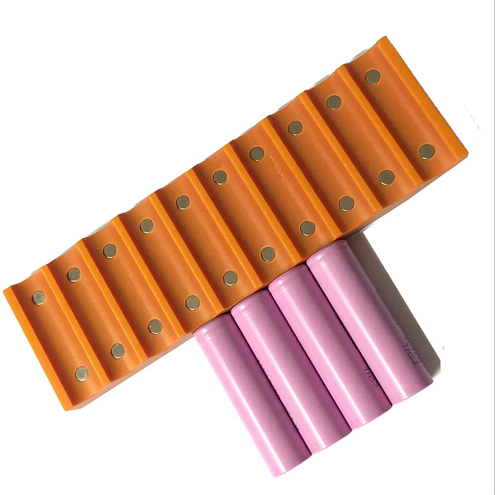 10 cells Universal Spot Welding Clamp 18650 Battery Fixture Jig for Battery Pack Assembly