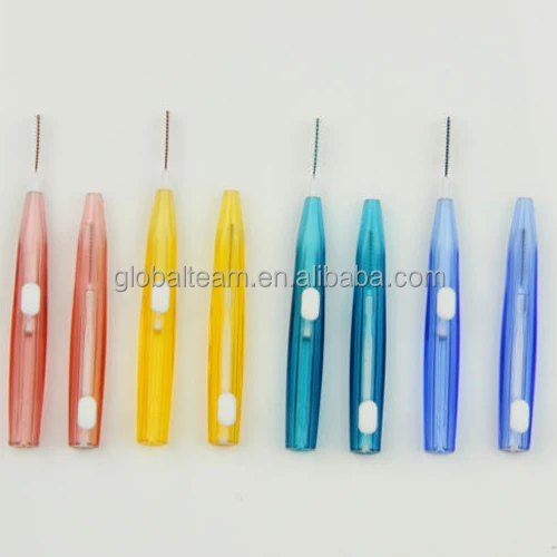 2024  Pakistan factory hotsale and new style Steel Wire Dental Tooth Brush interdental clean teeth gap