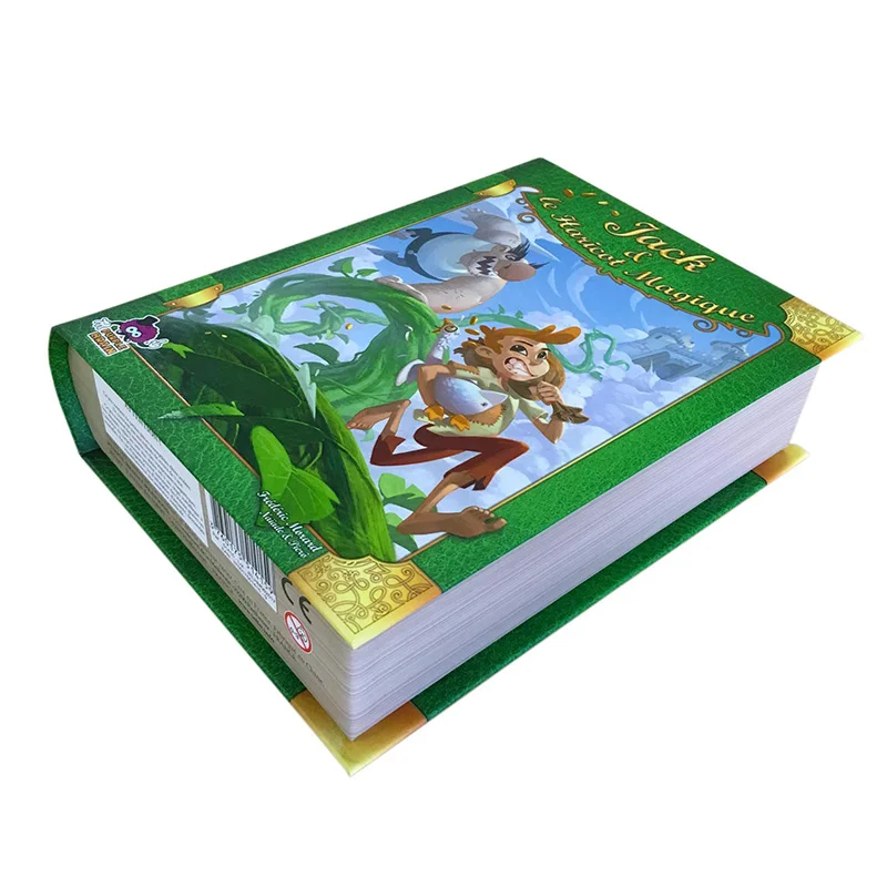 Special Book Packaging Faux Cardboard Paper Book Style Shaped Safe Gift Box Packaging