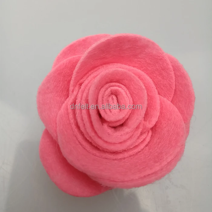 Wholesale handmade felt flower head band for girls hand wrist