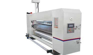 Automatic 4 Colour Flexo Printing And Cutting Machine For Corrugated Cardboard