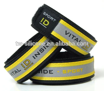 Hide the records using insert id tag bracelet for hospital