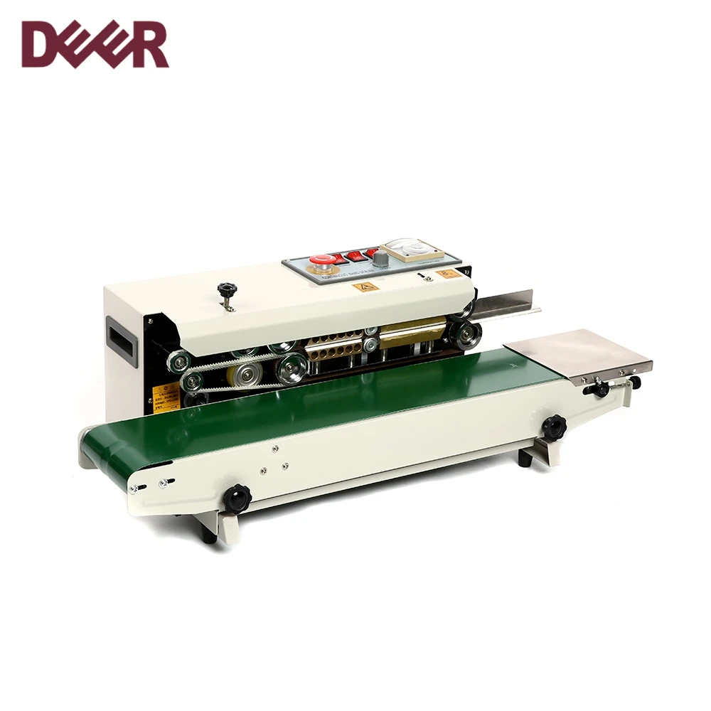 Good sealer plastic bag sealing machine, vertical continous band sealer