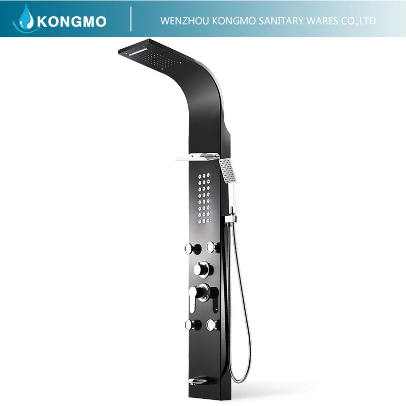 
Настенная Складная Хромированная душевая панель из нержавеющей стали с зеркальной отделкой 6226 