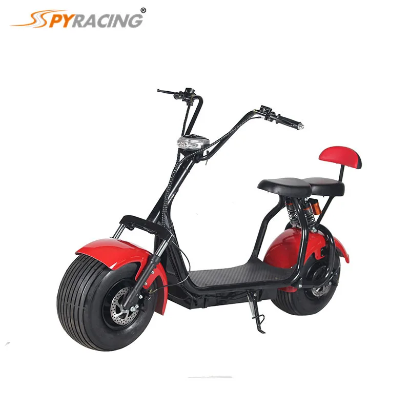 Fashion Design Lithium Street Legal Drive Electric Scooter for Adults Battery Powered Citycoco Scooter with CE Approve