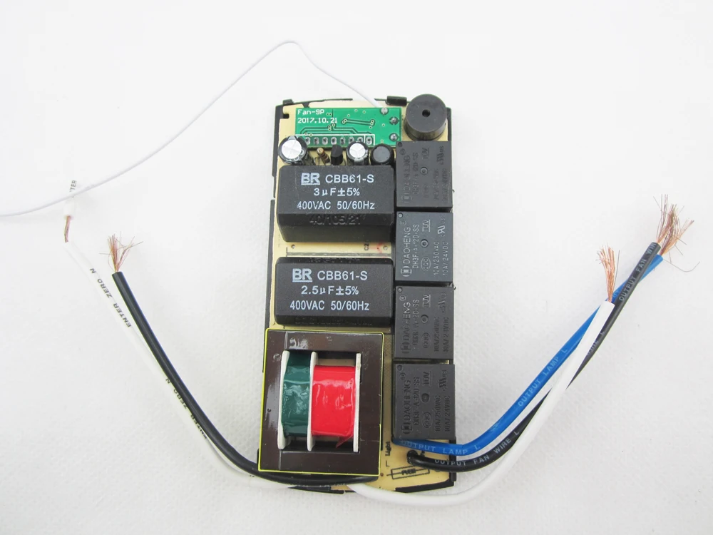 Беспроводной Выключатель для потолочного вентилятора, лампа с дистанционным управлением, с временем и скоростью