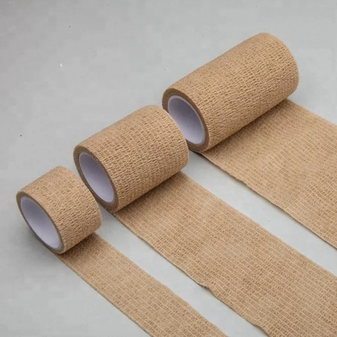 
Non woven self adhesive bandage,pet care self adhesive bandage, non woven cohesive bandage 