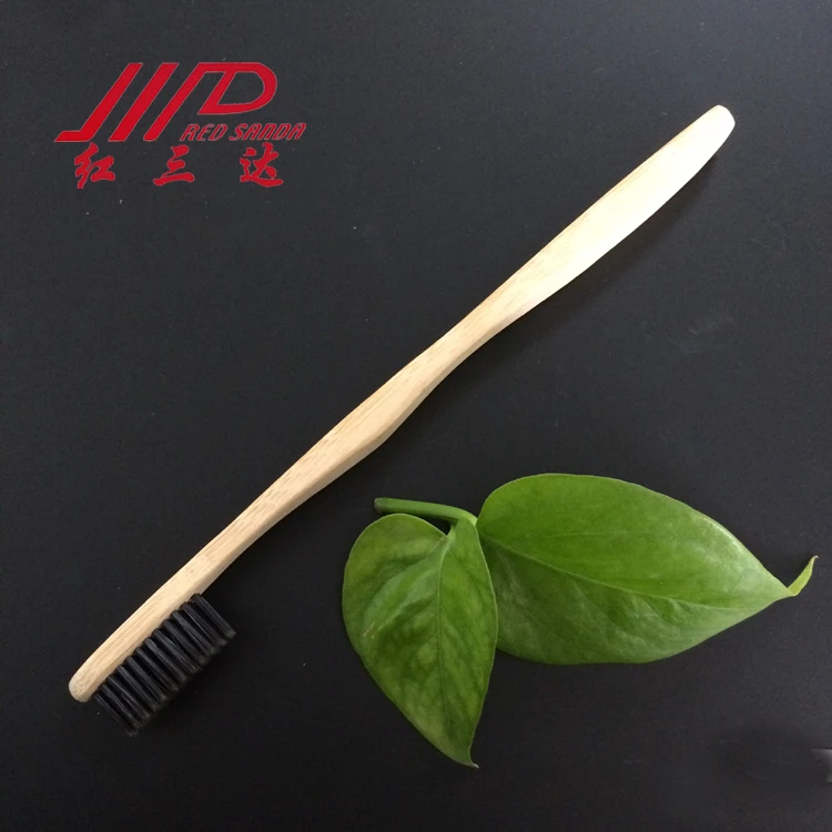 BSCI factory yangzhou bamboo toothbrush oral adult teeth care sharpen bristle