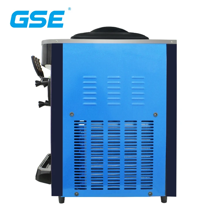 E128 Goshen High quality stainless steel hopper commercial soft cream maker