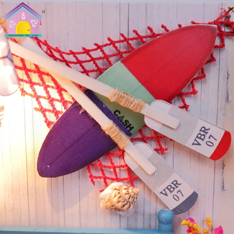 Handmade 3d Diy House Model Kit Miniature Led Light Diy Dollhouse Miniature Furniture Educational Toys Wooden Kids Doll House