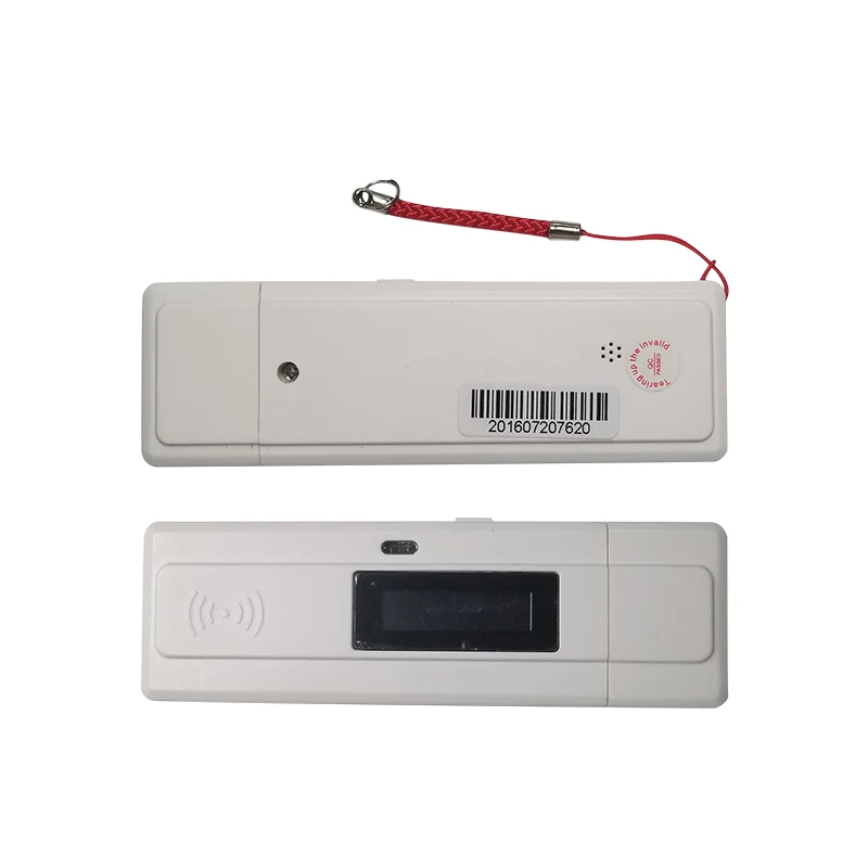 USB pet implantable microchip glass tag scanner with 134.2KHz operating frequency and CE certification